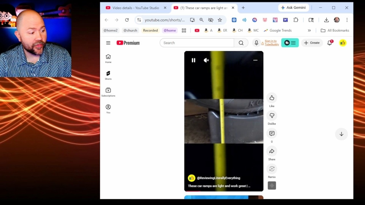Blurred Backgrounds for your Amazon Videos when posting to YouTube